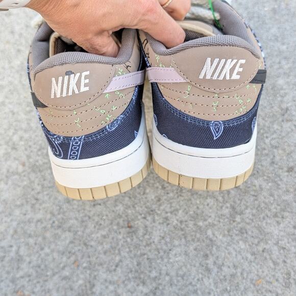 Nike Travis Scott x SB Dunk PRM QS Low Cactus Jack Sneakers, size 13.5 - Picture 6 of 7